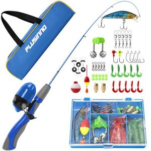 Plusinno Spincast Kids Fishing Rod Set