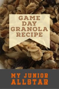 Game Day Granola Recipe